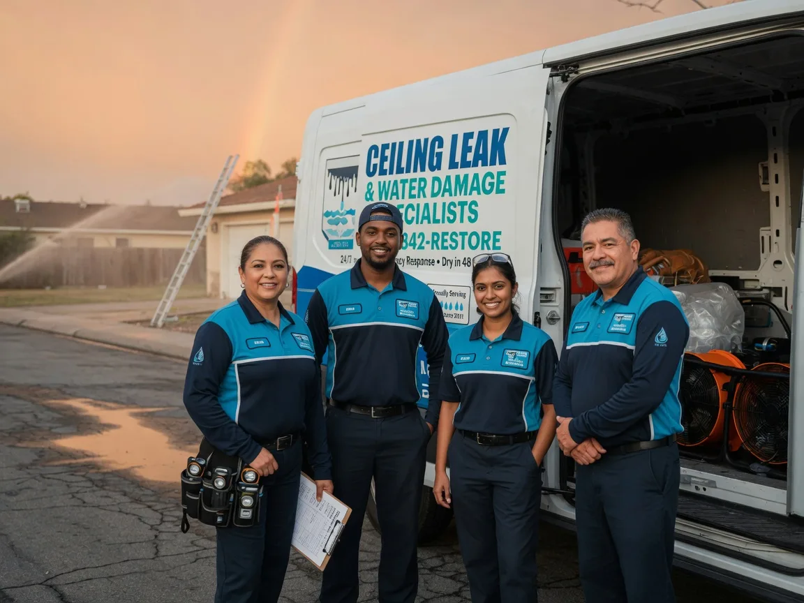 Ceiling Leak Cleanup company in Oxford, MD