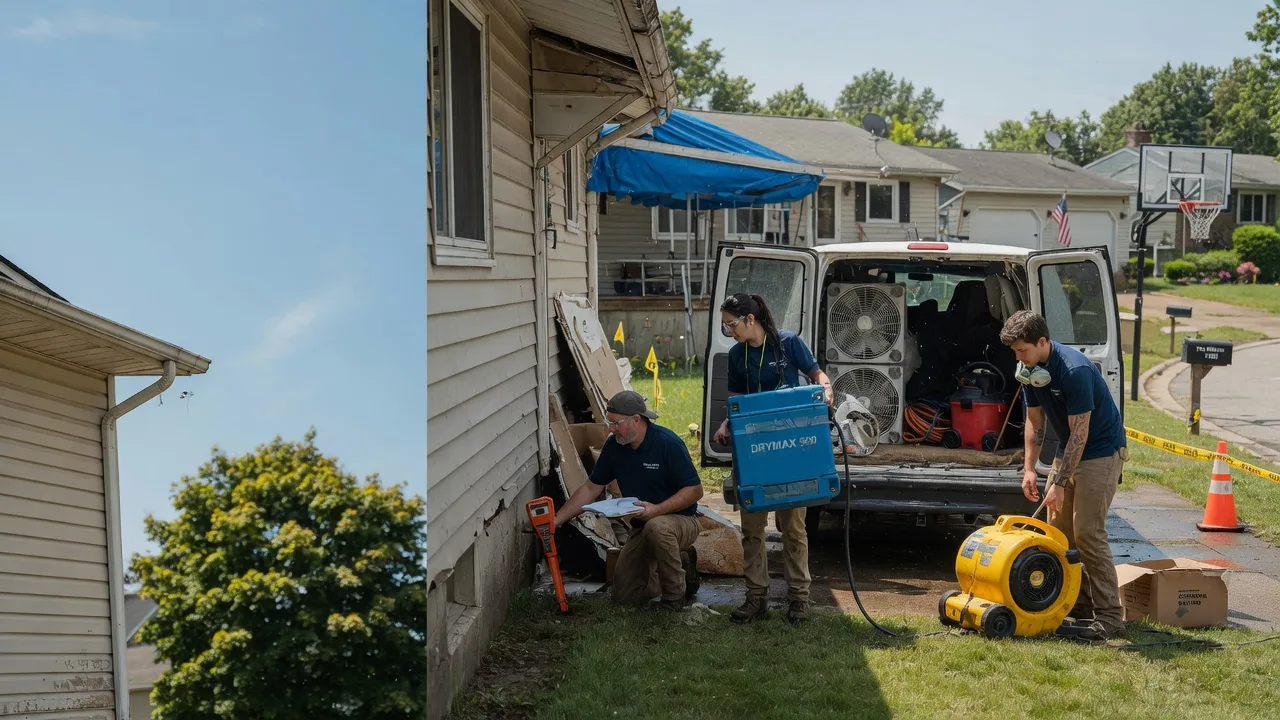 Ceiling Leak Cleanup in Oxford, MD near me