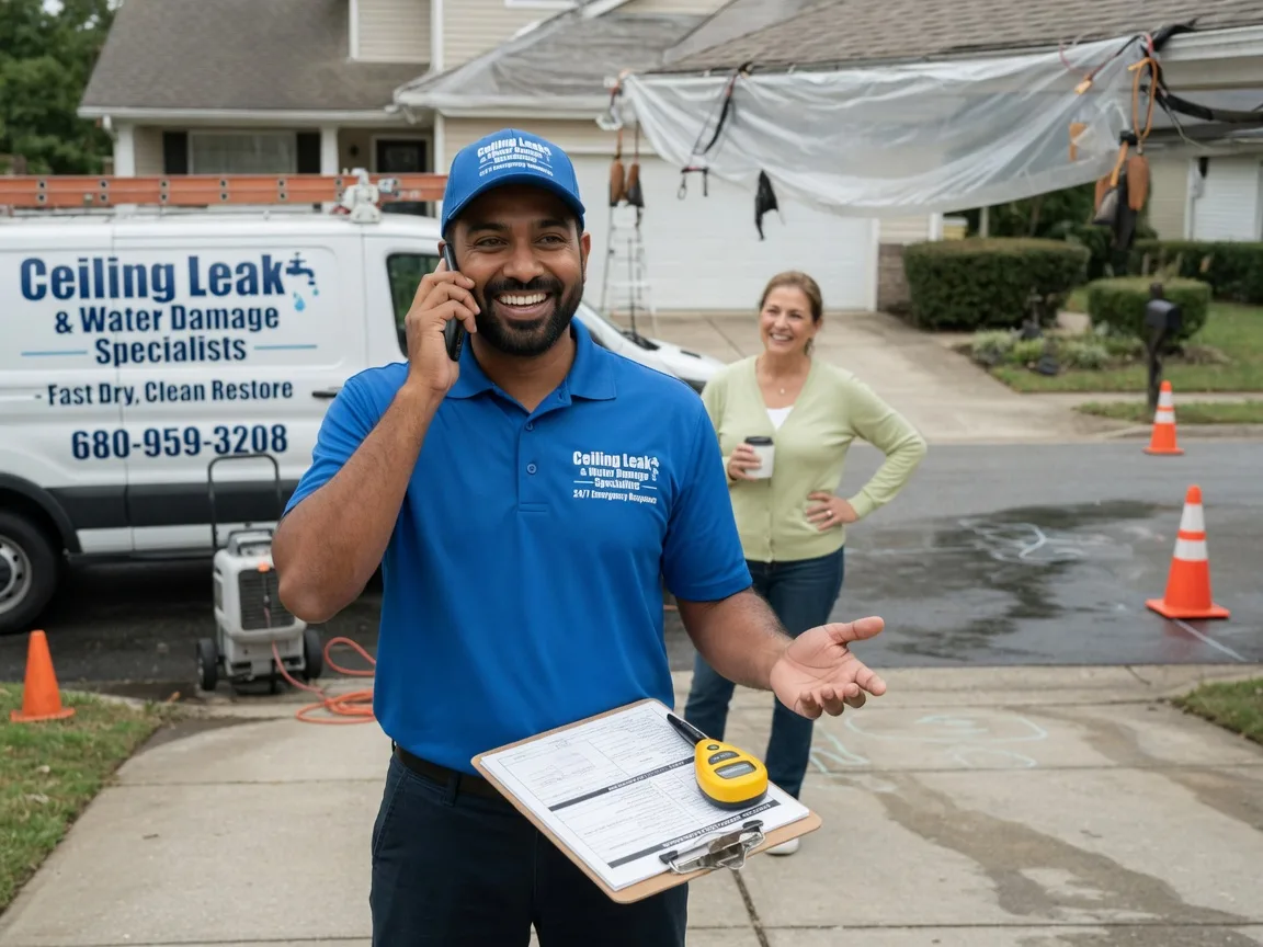 Ceiling Leak Cleanup Oxford, MD FAQs