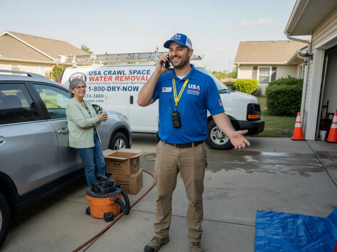 Crawl Space Water Removal Oxford, MD FAQs